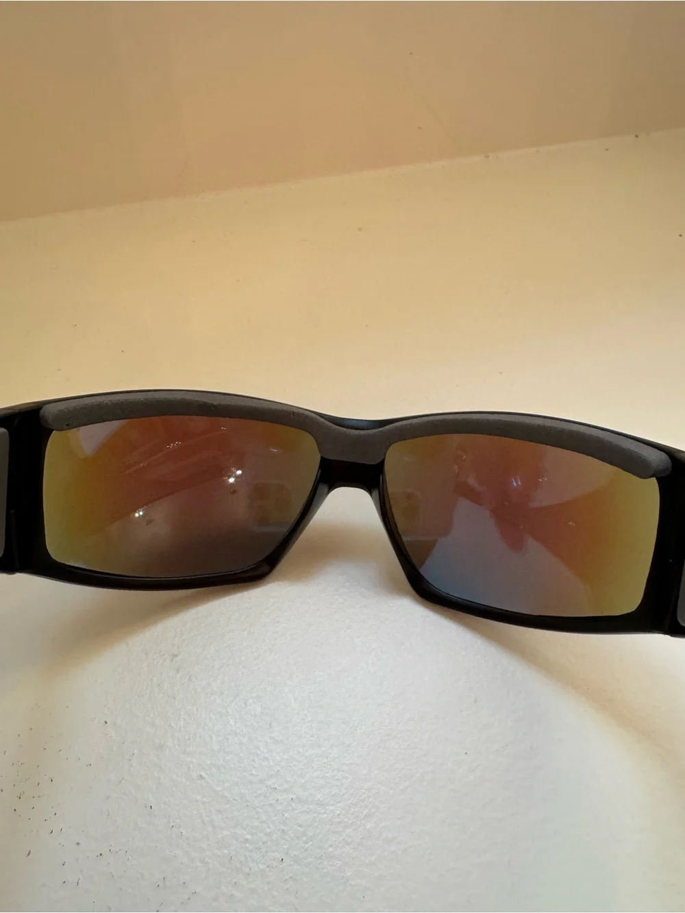 Bomber Polarized Floating Sunglasses Blue Mirror Fishing Boating Wrap UV